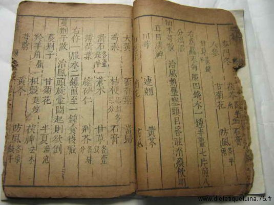 Livre sur la médecine chinoise