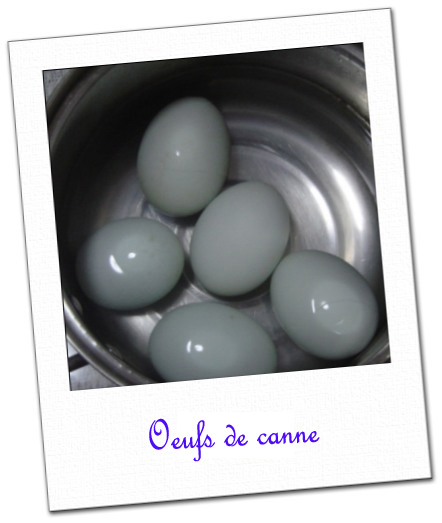 duck eggs