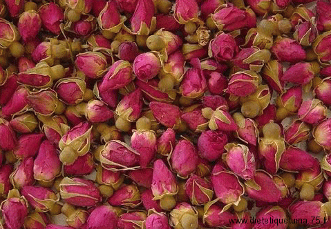 Fleurs de rose en médecine chinoise